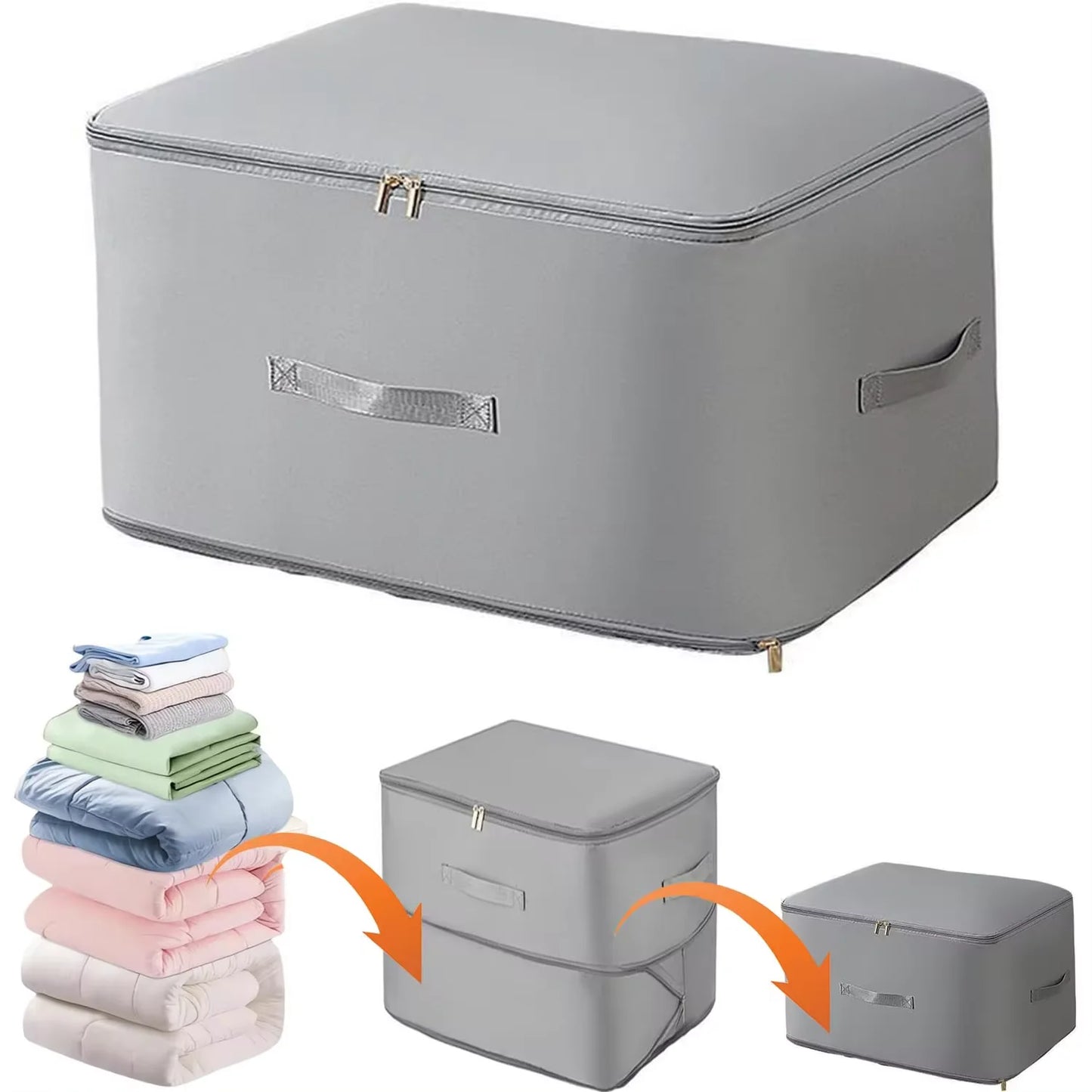 1 Pc Ultra Space Saving Self Compression Organizer Upgrades Space Saver Vacuum Storage Bags for Comforter Clothing