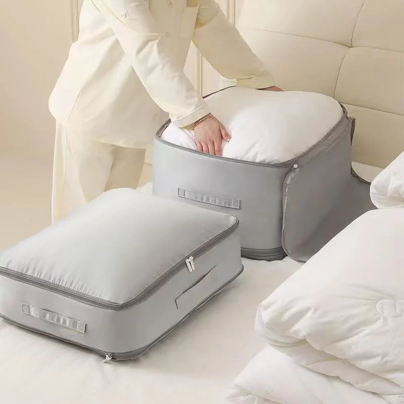 1 Pc Ultra Space Saving Self Compression Organizer Upgrades Space Saver Vacuum Storage Bags for Comforter Clothing