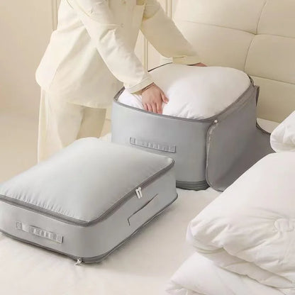 1 Pc Ultra Space Saving Self Compression Organizer Upgrades Space Saver Vacuum Storage Bags for Comforter Clothing